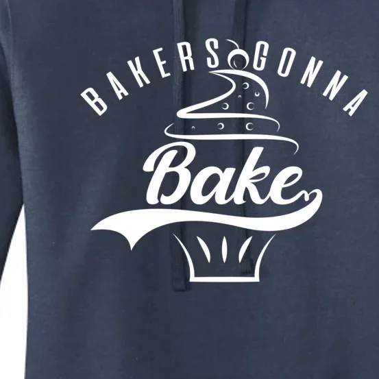 Cupcake Bakers Gonna Bake Gift Women's Pullover Hoodie