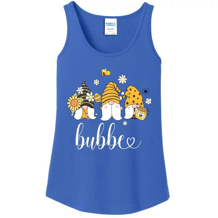 Cute Bubbe Gnomes With Bees And Sunflower Country Style Gift Ladies Essential Tank