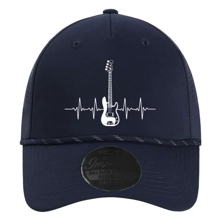 Cool Bass Guitar Heartbeat Design For Bass Player Men Women Performance The Dyno Cap