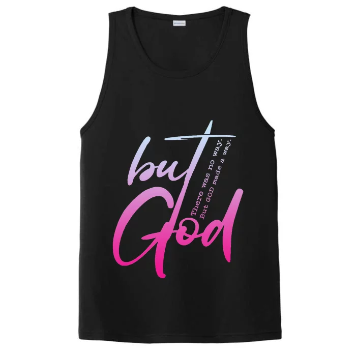 Christian But God Inspirational Gift John 316 Performance Tank