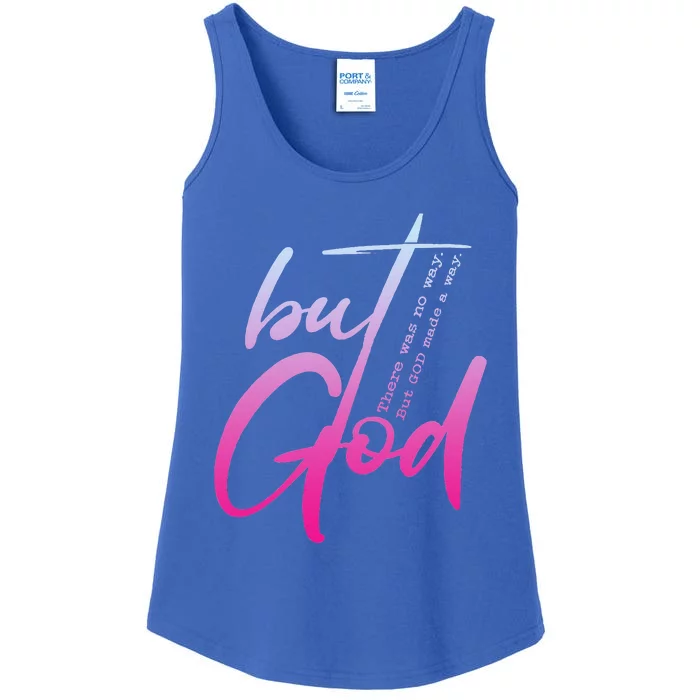 Christian But God Inspirational Gift John 316 Ladies Essential Tank