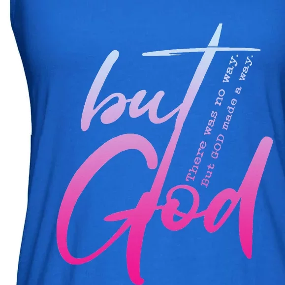 Christian But God Inspirational Gift John 316 Ladies Essential Flowy Tank