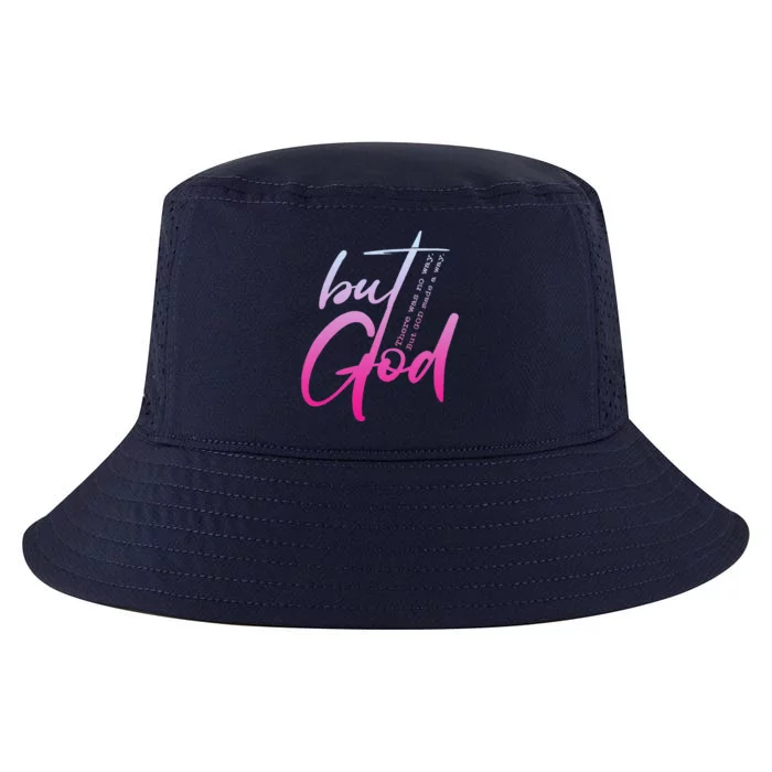 Christian But God Inspirational Gift John 316 Cool Comfort Performance Bucket Hat