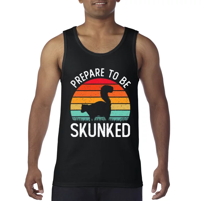 Cribbage Board Game Lover Prepare To Be Skunked Tank Top