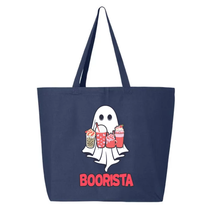 Coffee Boorista Ghost Halloween Barista 25L Jumbo Tote