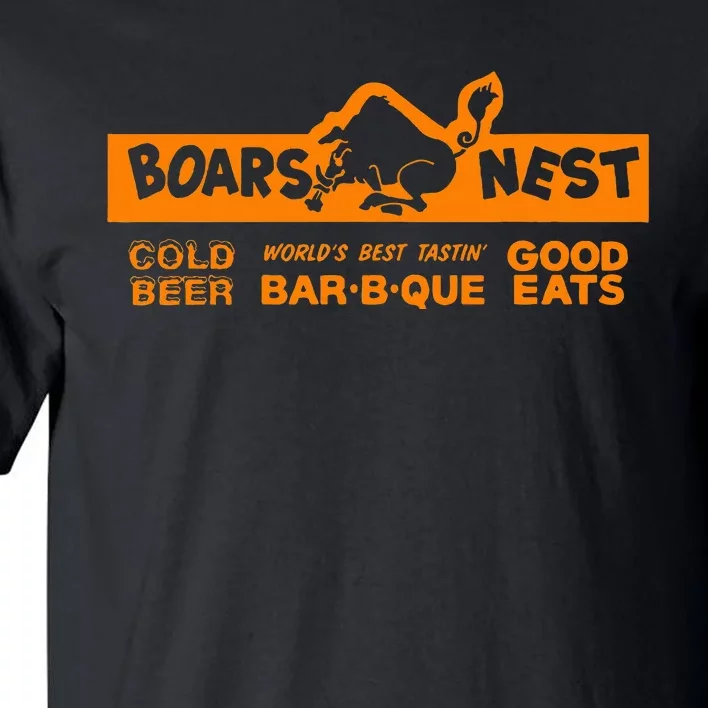 Cold Beer Good Eat Boars Nest Tall T-Shirt