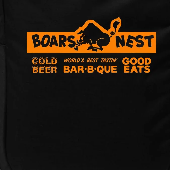 Cold Beer Good Eat Boars Nest Impact Tech Backpack