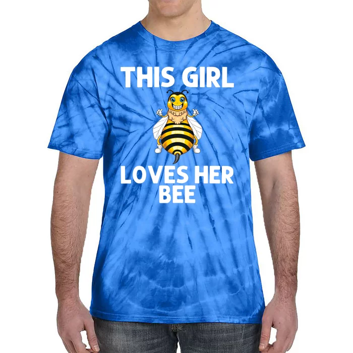 Cute Bee Honey Bee Keeper Beekeeping Save Bees Gift Tie-Dye T-Shirt