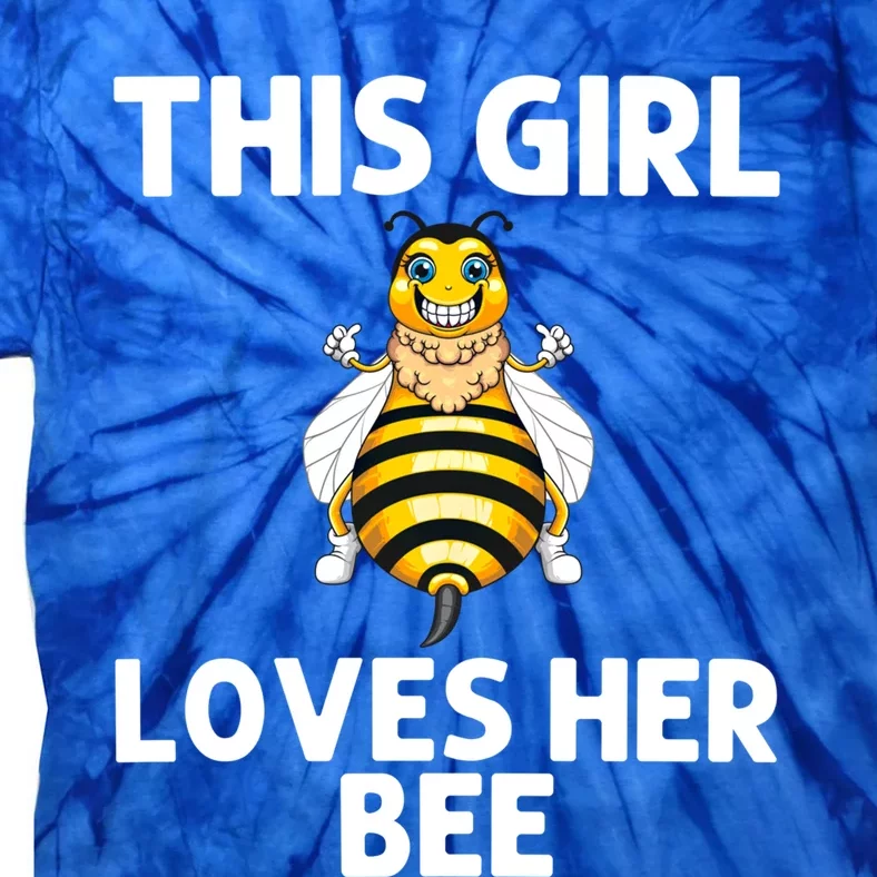 Cute Bee Honey Bee Keeper Beekeeping Save Bees Gift Tie-Dye T-Shirt