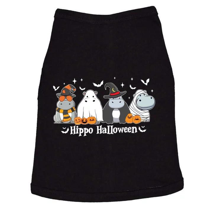 Cute Baby Hippo Moo Deng Fall Doggie Tank