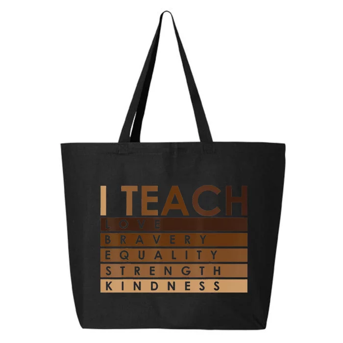 Celebrate Black History Month I Teach Black History Teacher 25L Jumbo Tote