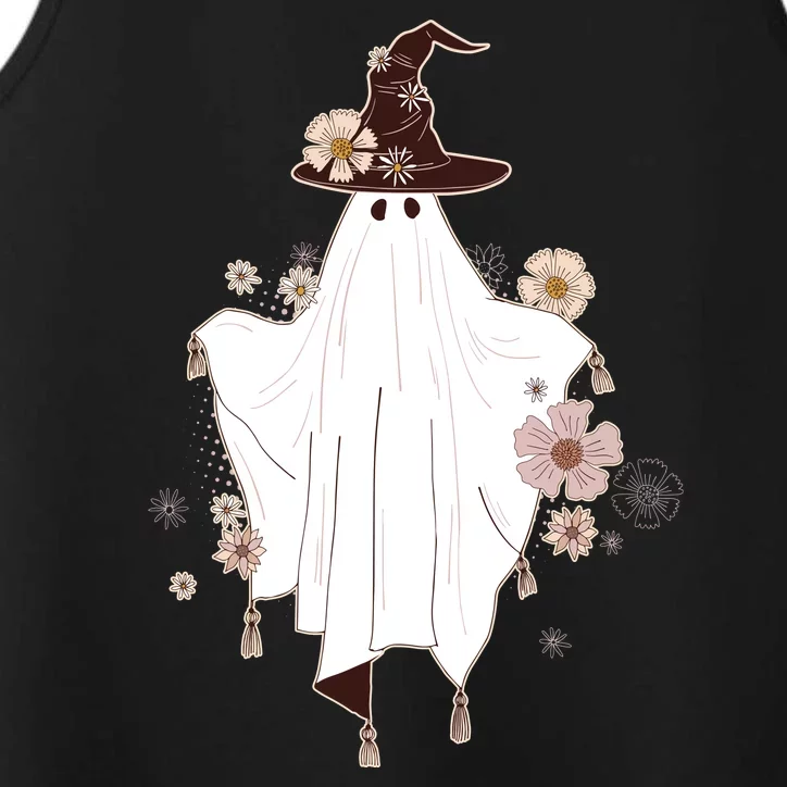 Cute Boho Halloween Ghost Performance Tank