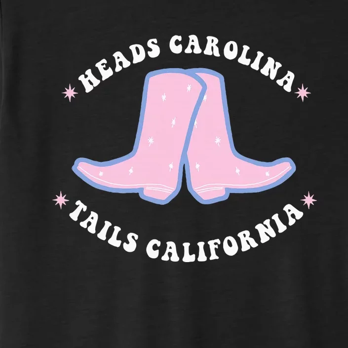 Cowgirl Boots Heads Carolina Tail California Western Country ChromaSoft Performance T-Shirt