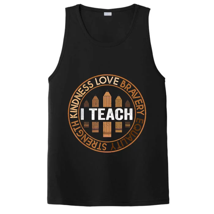 Celebrate Black History Month I Teach Black History Teacher Performance Tank