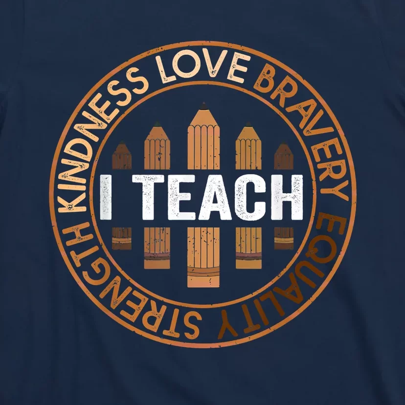 Celebrate Black History Month I Teach Black History Teacher T-Shirt