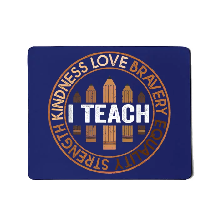 Celebrate Black History Month I Teach Black History Teacher Mousepad