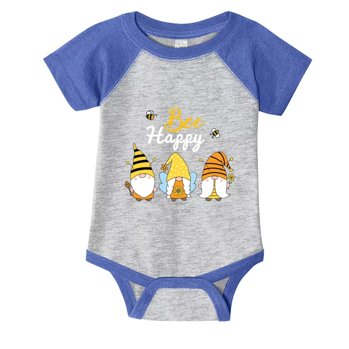 Cute Bee Happy Beekeeping Gnome Beekeeper Apiarist Gift Infant Baby Jersey Bodysuit