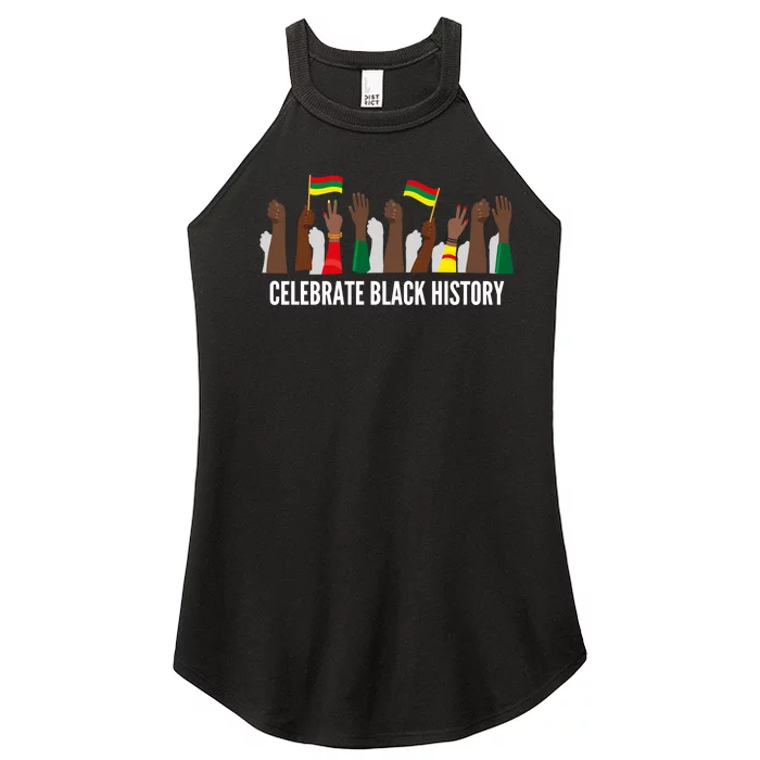 Celebrate Black History Month Women’s Perfect Tri Rocker Tank