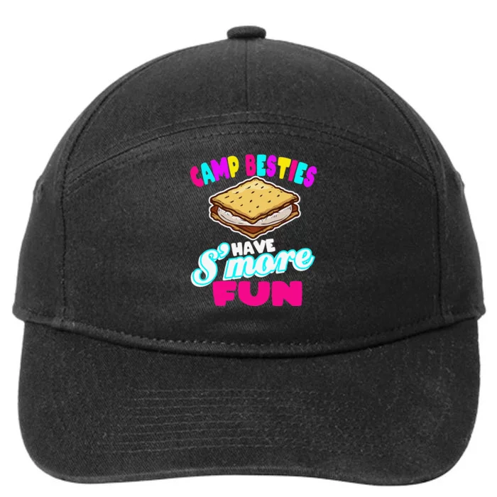 Camp Besties Have Smore Fun 7-Panel Snapback Hat