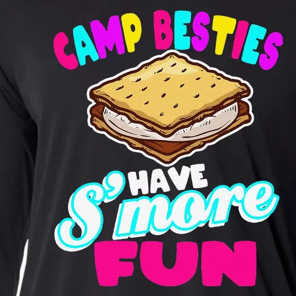 Camp Besties Have Smore Fun Cooling Performance Long Sleeve Crew