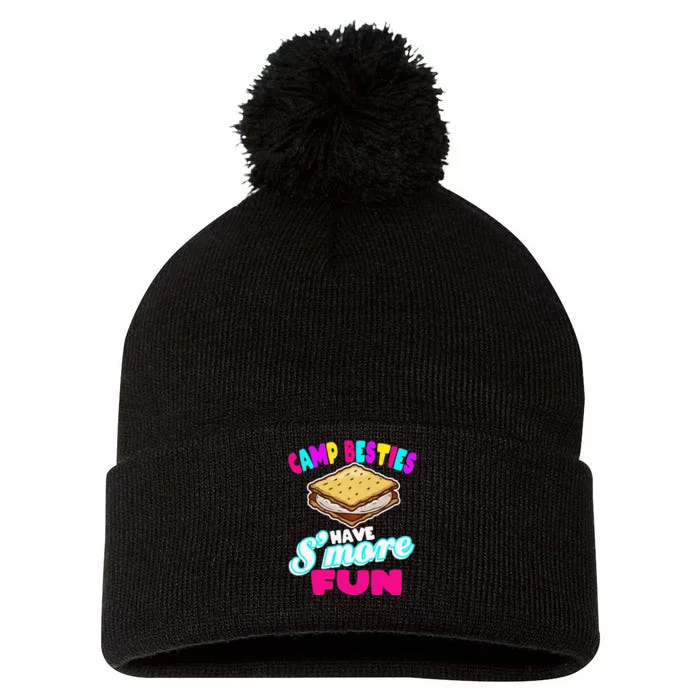 Camp Besties Have Smore Fun Pom Pom 12in Knit Beanie