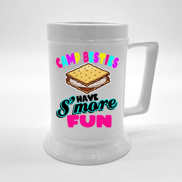 Camp Besties Have Smore Fun Front & Back Beer Stein