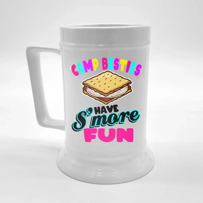 Camp Besties Have Smore Fun Front & Back Beer Stein