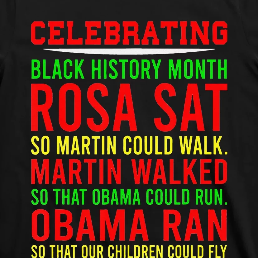 Celebrating Black History Month T-Shirt