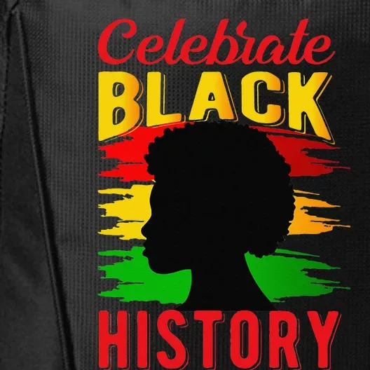 Celebrate Black History Juneteenth Black History Month City Backpack