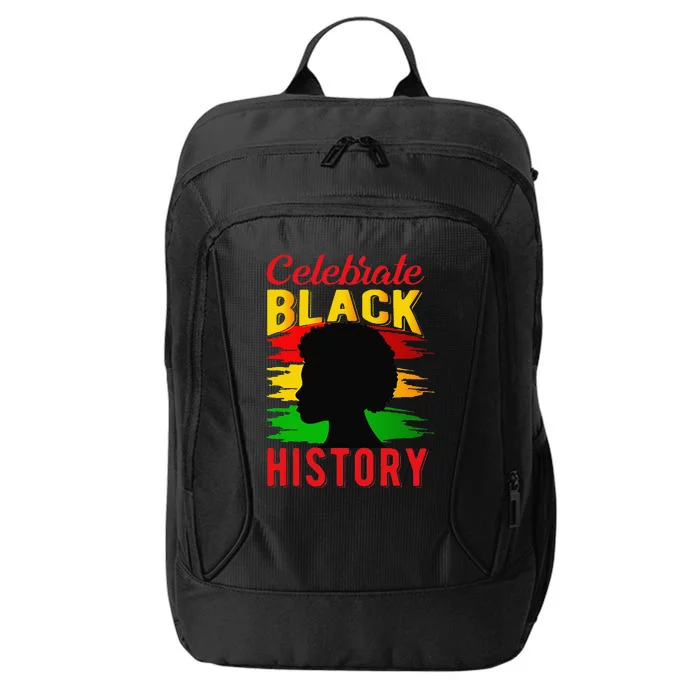 Celebrate Black History Juneteenth Black History Month City Backpack