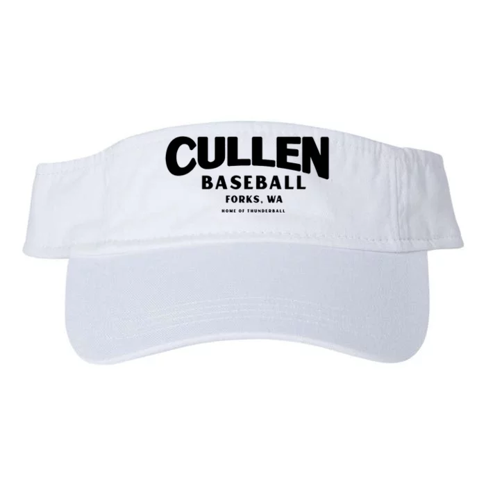 Cullen Baseball Home Of Thunderball Forks Washington Valucap Bio-Washed Visor