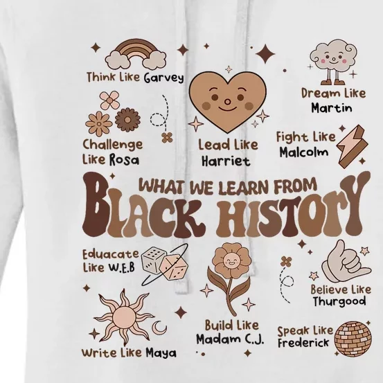 Celebrate Black History Month Melanin African American Women's Pullover Hoodie