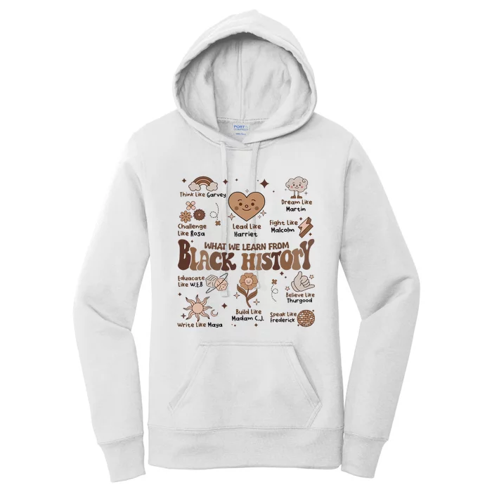 Celebrate Black History Month Melanin African American Women's Pullover Hoodie