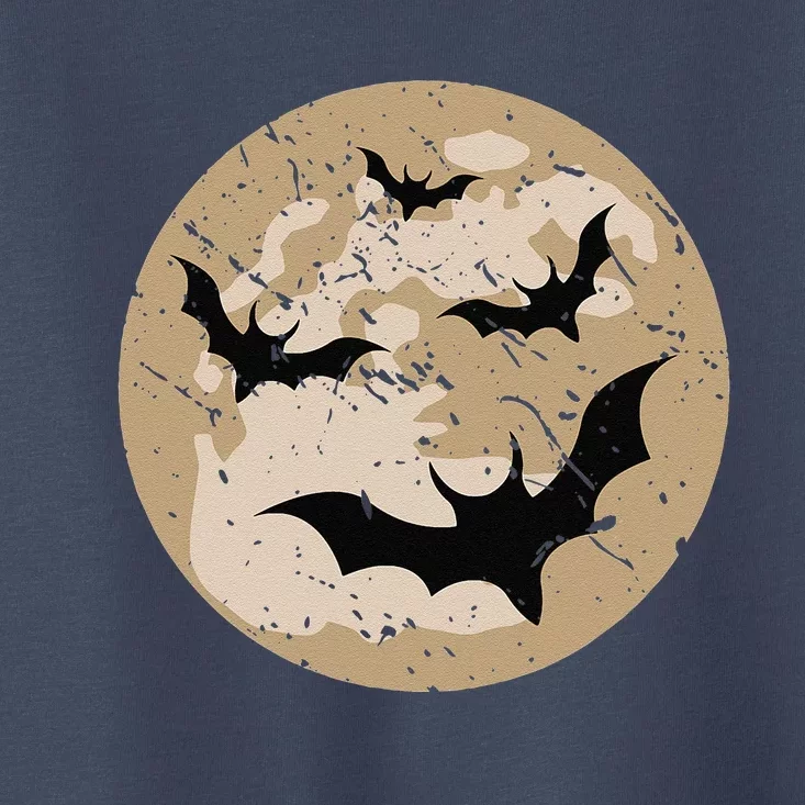 Creepy Bat Halloween Costume Gift Spooky Bat Toddler T-Shirt