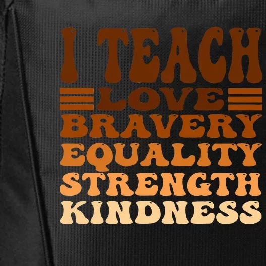 Celebrate Black History Month I Teach Black History Teacher City Backpack