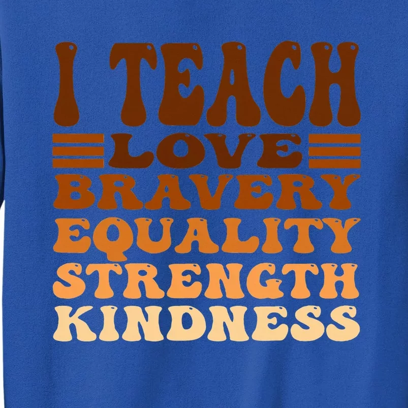 Celebrate Black History Month I Teach Black History Teacher Sweatshirt