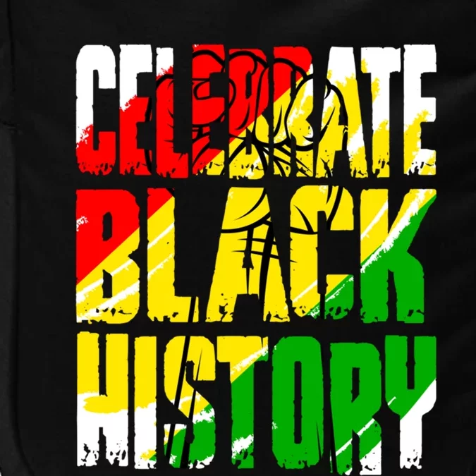 Celebrate Black History Juneteenth African American Pride Funny Gift Impact Tech Backpack