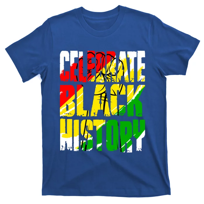 Celebrate Black History Juneteenth African American Pride Funny Gift T-Shirt