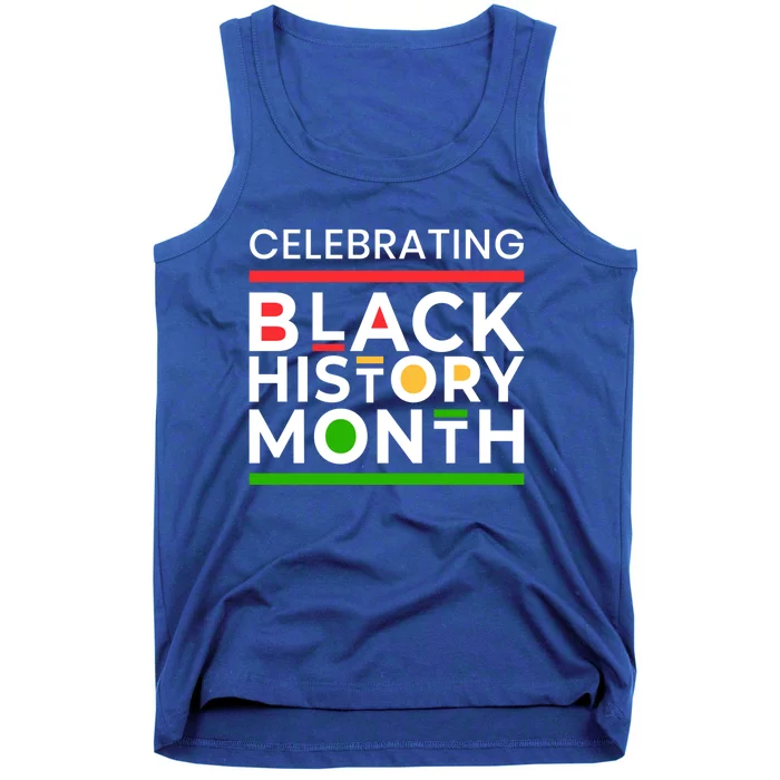 Celebrating Black History Month African American Gift Tank Top