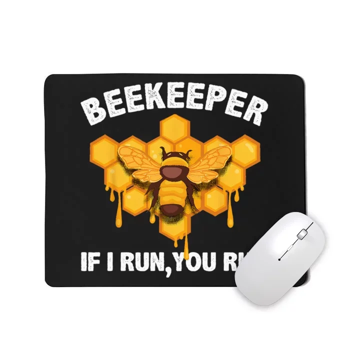 Cool Beekeeper Honeybee Beekeeping Bee Lover Mousepad