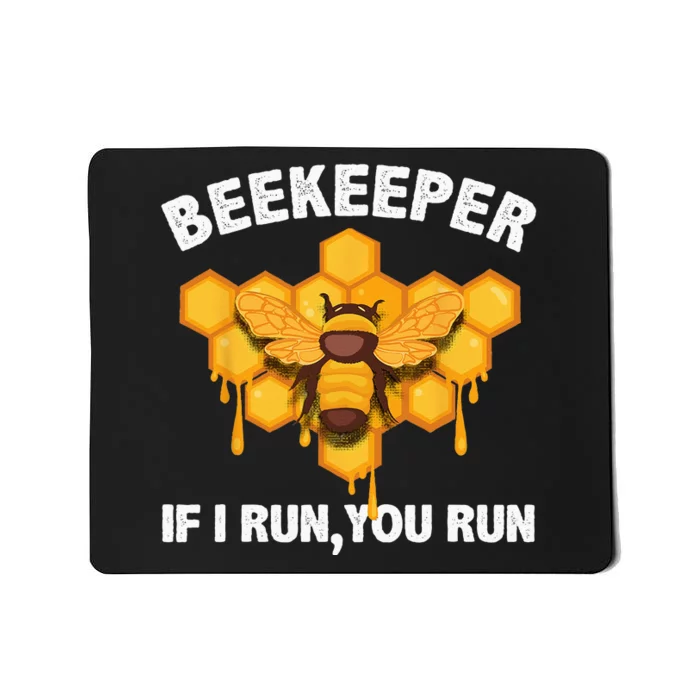 Cool Beekeeper Honeybee Beekeeping Bee Lover Mousepad