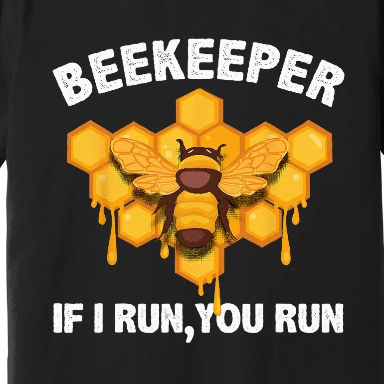 Cool Beekeeper Honeybee Beekeeping Bee Lover Premium T-Shirt