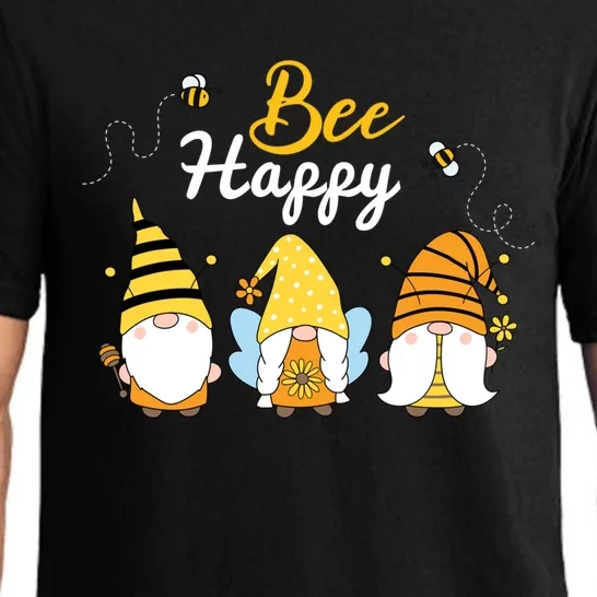 Cute Bee Happy Beekeeping Gnome Beekeeper Apiarist Cool Gift Pajama Set