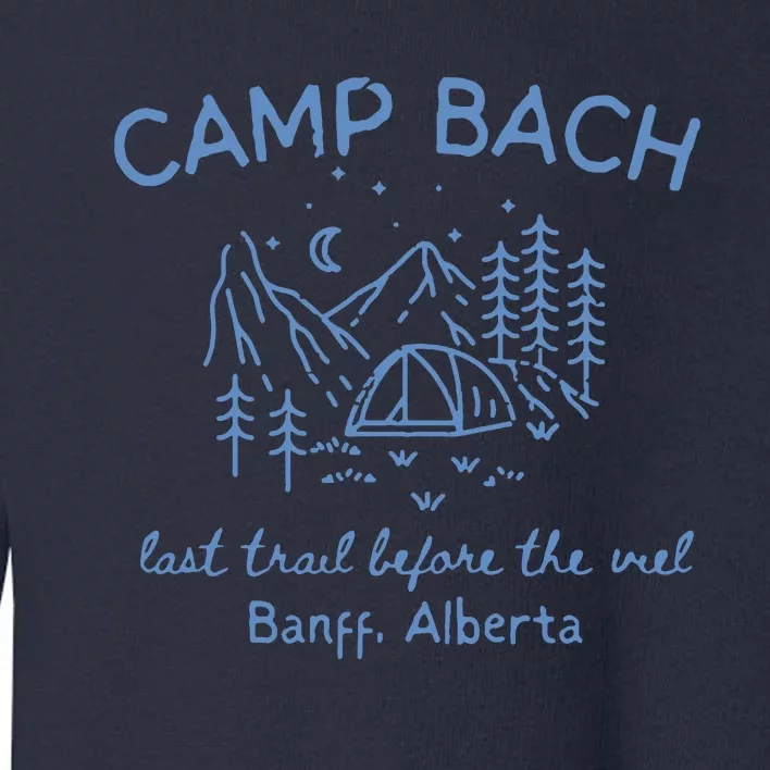 Camp Bachelorette Hiking Bachelorette Toddler Sweatshirt