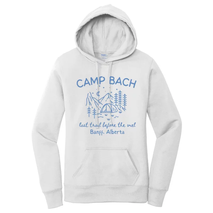 Camp Bachelorette Hiking Bachelorette Women's Pullover Hoodie