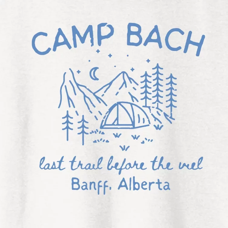 Camp Bachelorette Hiking Bachelorette Women's Crop Top Tee