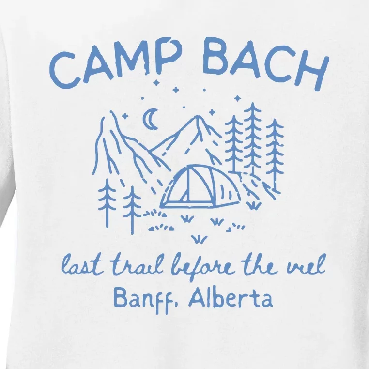 Camp Bachelorette Hiking Bachelorette Ladies Long Sleeve Shirt