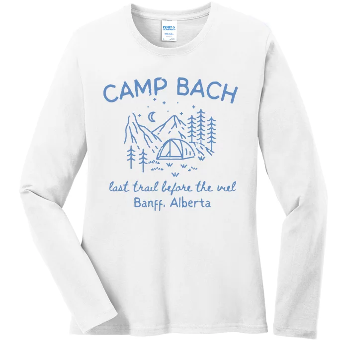 Camp Bachelorette Hiking Bachelorette Ladies Long Sleeve Shirt