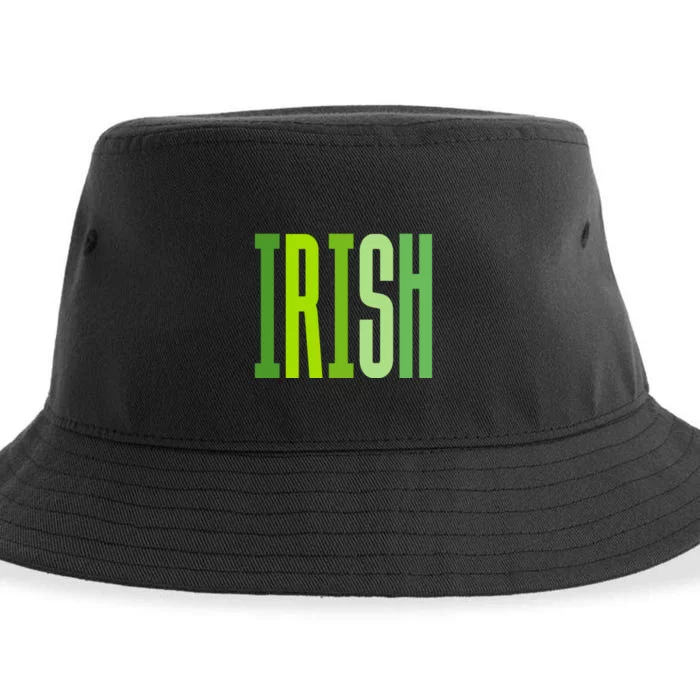 Cute Boho Irish Saint Patricks Day Sustainable Bucket Hat