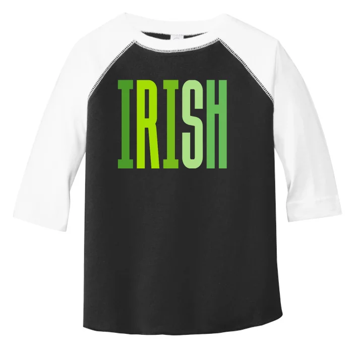 Cute Boho Irish Saint Patricks Day Toddler Fine Jersey T-Shirt